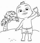 Cocomelon Coloring Pages Kids Life sketch template