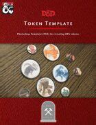 token template photoshop dungeon masters guild dungeon masters guild