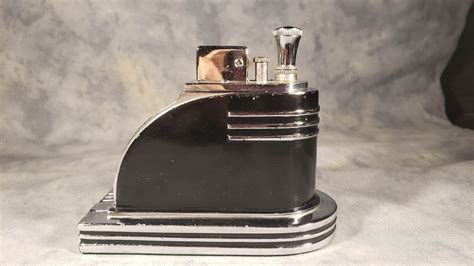 ronson streamline touch tip table lighter rartdeco