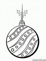 Colorare Palla Natale Malvorlagen Christmas Weihnachtsbaumkugel Baumschmuck Weihnachten Colorkid Corda sketch template
