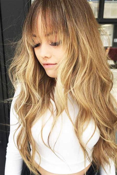 Wispy Bangs Are A Trendy Way To Freshen Up Your Casual Hairstyle