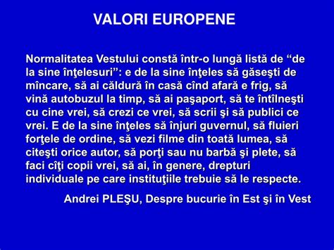 valori europene powerpoint    id