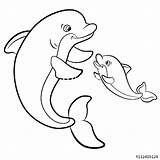 Coloring Pages Dolphins Miami Dolphin Getcolorings sketch template