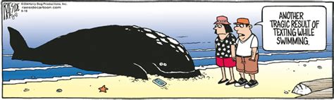 texting whales raeside cartoons