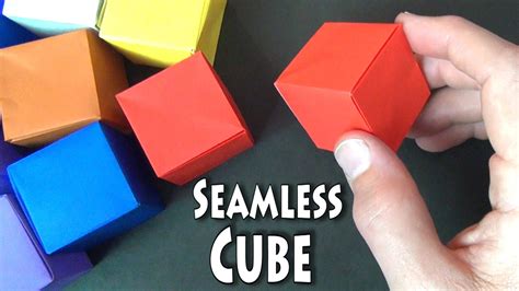 origami seamless cube origami cube origami easy modular origami