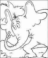 Horton Hears Seuss Getcolorings Paintingvalley Starklx sketch template