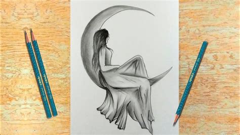 draw pencil sketch  beginners step  step creative drawing