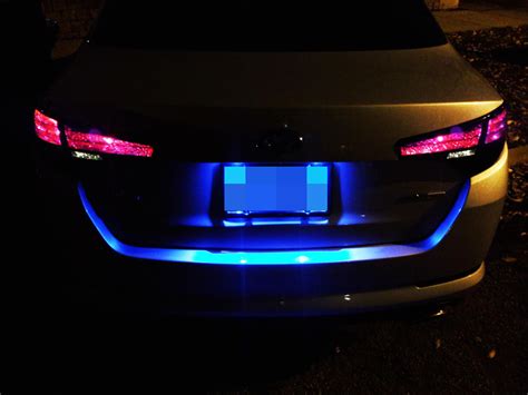 blue led license plate interior light  smd bulb wedge    xotic tech