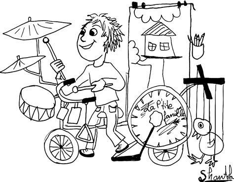 musician jobs printable coloring pages