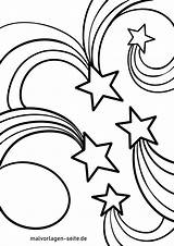 Sternschnuppen Malvorlage Sternschnuppe Sterne Stern Malvorlagen Großformat öffnen sketch template