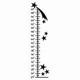 Height Chart Printable Wall Template Inches Charts Adults sketch template
