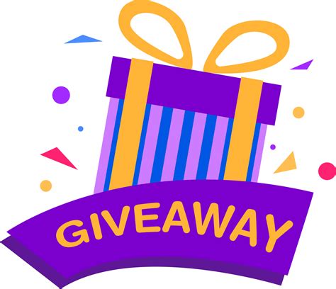 giveaway badge template  png