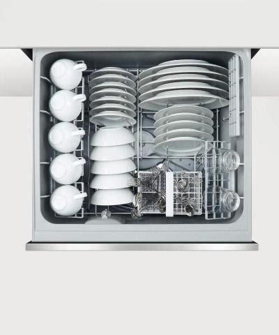 fisher paykel dddctw   double dishdrawer  place settings