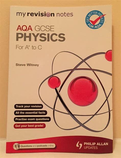 aqa physics gcse revision guide buy sale  trade ads