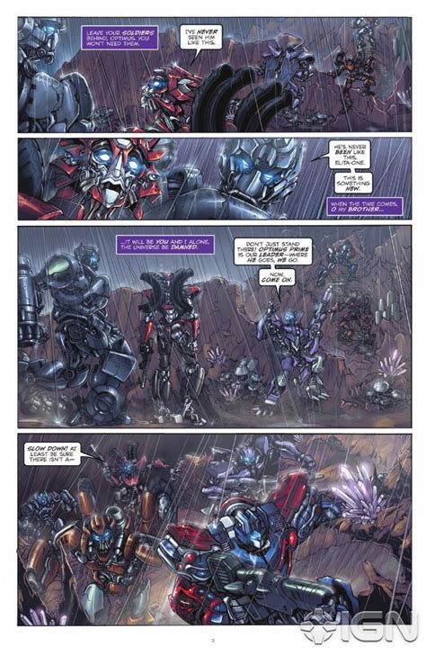 dotm prequel transformers foundation issue 1 seven page preview transformers news tfw2005