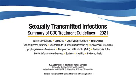 Pocket Guide Cdc Treatment Guidelines 2021 Sexually Transmitted