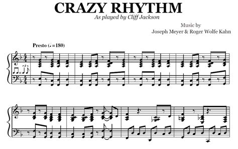crazy rhythm reference at