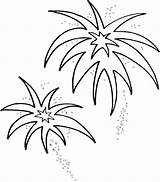 Coloring Pages Bonfire Getcolorings Firework sketch template