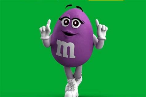 Mars Introduces Purple Mandms Quirky New Mascot