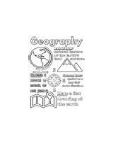 Geography Terms Coloring Previous Next sketch template