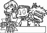 Rugrats Lil sketch template