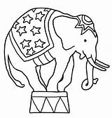 Elephant Circus Coloring Drawing Pages Funny Tent Clipart Drawings Elephants African Getdrawings Lion Indian Animal Paintingvalley Comes Some Getcolorings Color sketch template