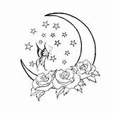 Moon Tattoos Tattoo Dream Sun Designs Star Drawing Stars Coloring Deviantart Drawings Pages Sketches Back Color Children Choose Board Kids sketch template