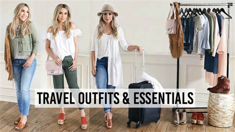 Summer Travel Outfits Packing Essentials Alexandrea