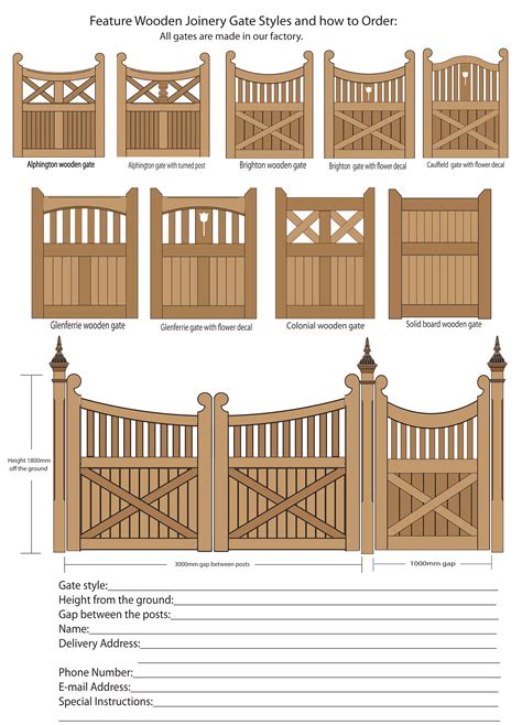 gate plans designs  woodworking