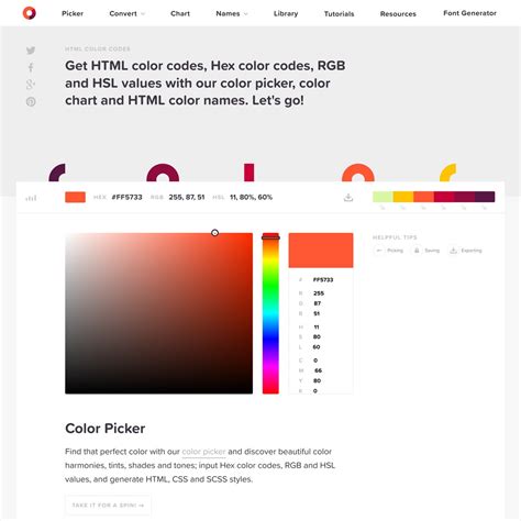 html color codes arena