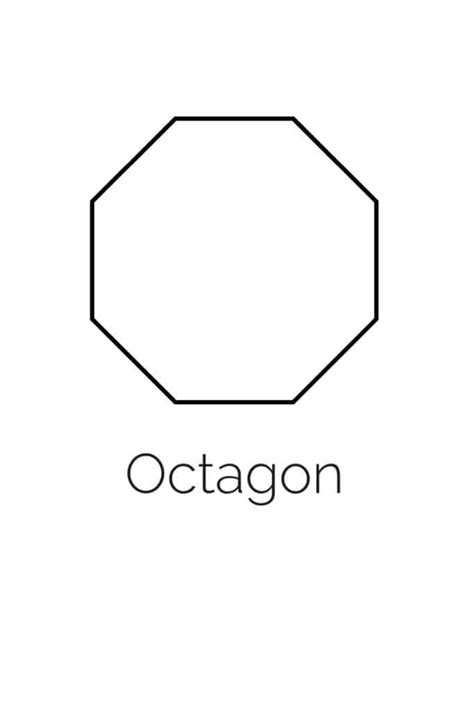 printable octagon shape freebie finding mom