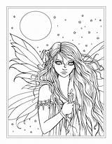 Fairy Coloring Pages Detailed Molly Harrison Fantasy Choose Board sketch template
