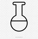 Flask Lab Clipart Chemistry Coloring Transparent Pinclipart Report sketch template