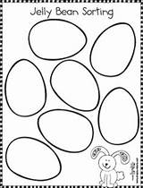 Jelly Bean Sorting Math Pages Counting Coloring Jellybean Colorin Printable Activities Beans Games sketch template