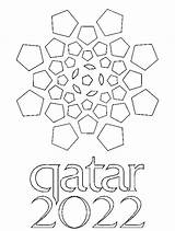 Qatar Cup Wk Voetbal Brasil Coloriages sketch template