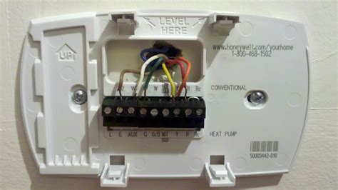honeywell thermostat thd installation