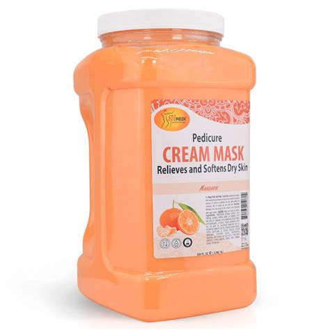 spa redi body  foot cream mask mandarin