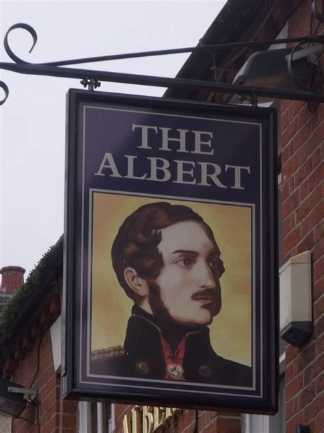 albert albert road tamworth pub sign  photo  flickriver