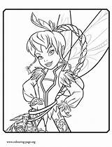 Coloring Pirate Fairy Pages Fairies Disney Fawn Tinker Bell Tinkerbell Colouring Light She Meet Movie Friend Animal Amazing Fun Also sketch template