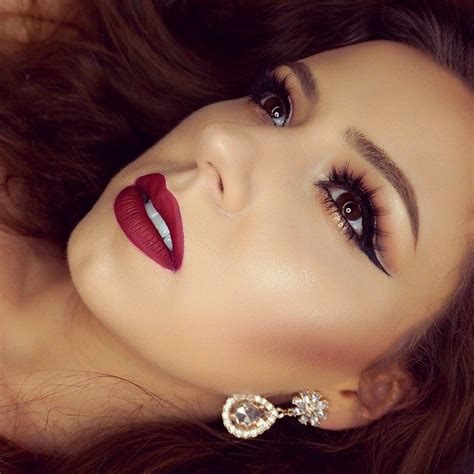 Pin By Tien Dang On [ War Paint Hair Beauty ] Flawless Makeup Red