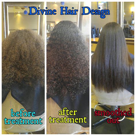 brazilian blowout on very curly hair before and after hair pinterest