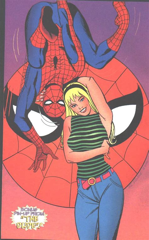 gwen stacy and spider man steve rude gwen stacy spiderman comic