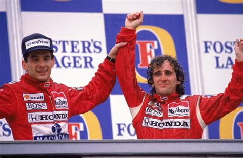 Ayrton Senna And Alain Prost S Legendary Rivalry And The