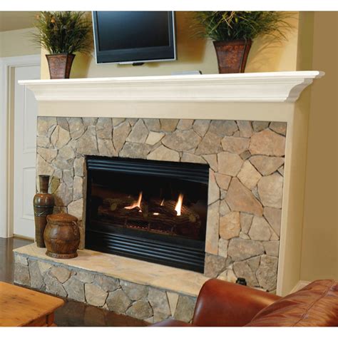 pearl mantels crestwood transitional fireplace mantel shelf walmartcom