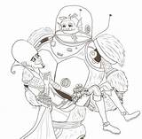 Minion Megamind sketch template