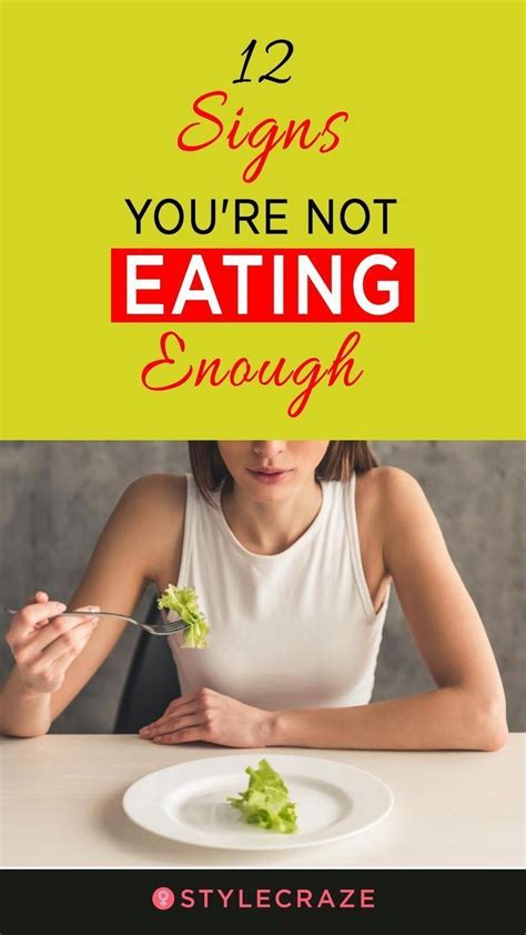 12 signs you re not eating enough health and wellness health eat