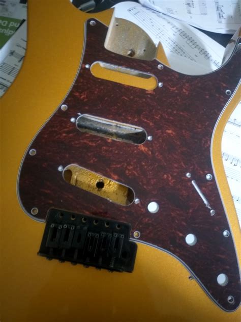 neck pickup fit   enlarge  cavity     straight   neck