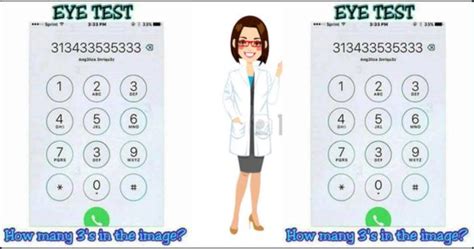 eye test      image puzzle answer