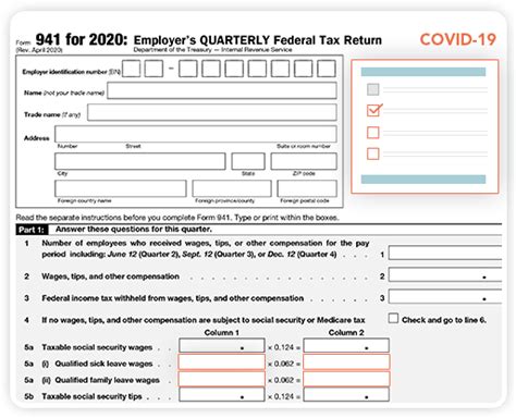 irs updated  form   covid