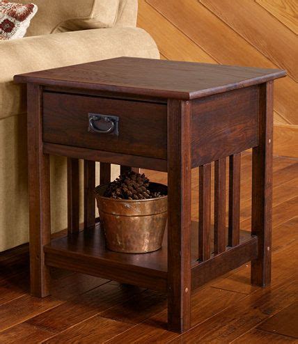 mission style nightstand plans woodworking projects